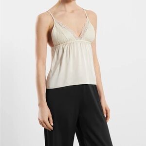 M-Kae Ama Lace Top - Nude